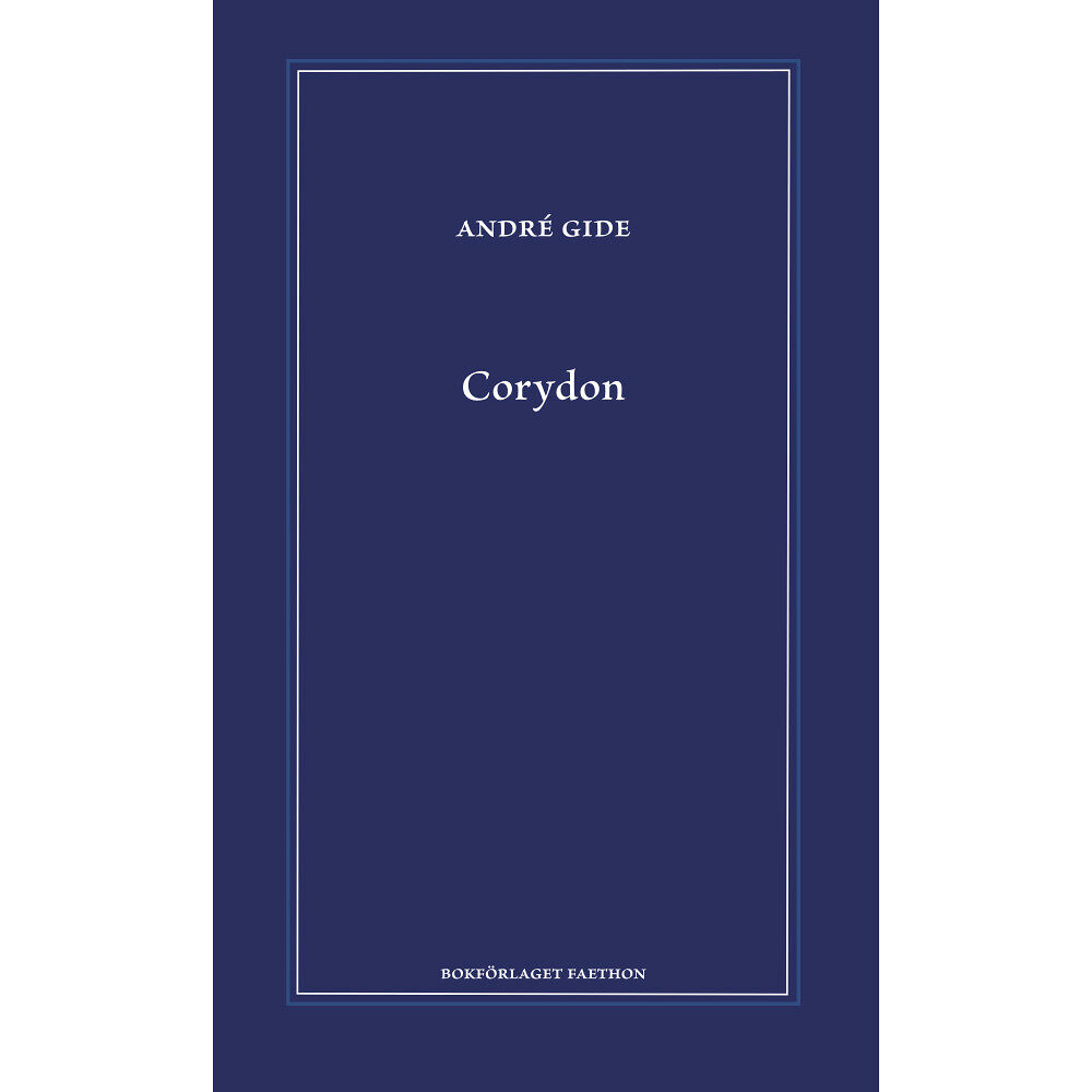 André Gide Corydon (inbunden)