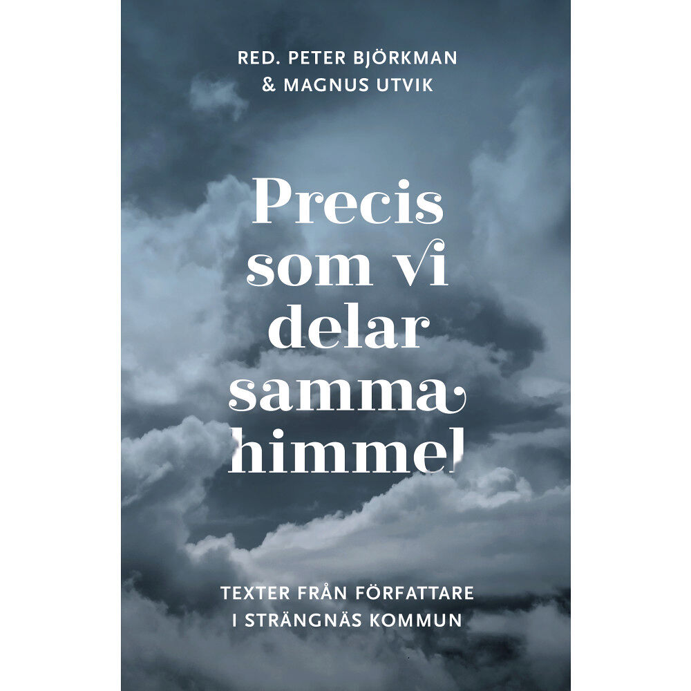 Strängnäs bibliotek Precis som vi delar samma himmel. Texter från författare i Strängnäs kommun (bok, danskt band)