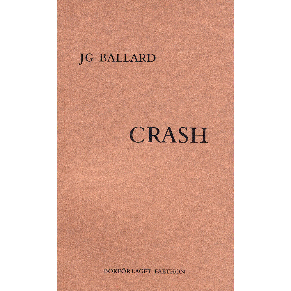 J. G. Ballard Crash (bok, danskt band)