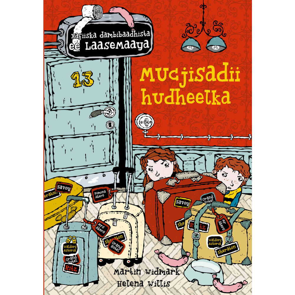 Martin Widmark Mucjisadii hudheelka (inbunden, som)