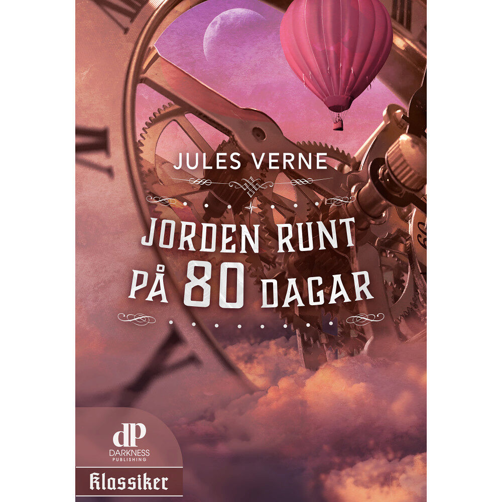 Jules Verne Jorden runt på 80 dagar (inbunden)