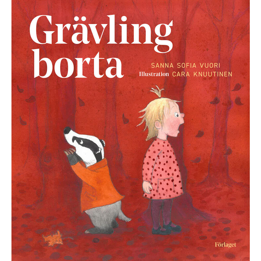 Sanna Sofia Vuori Grävling borta (bok, kartonnage)