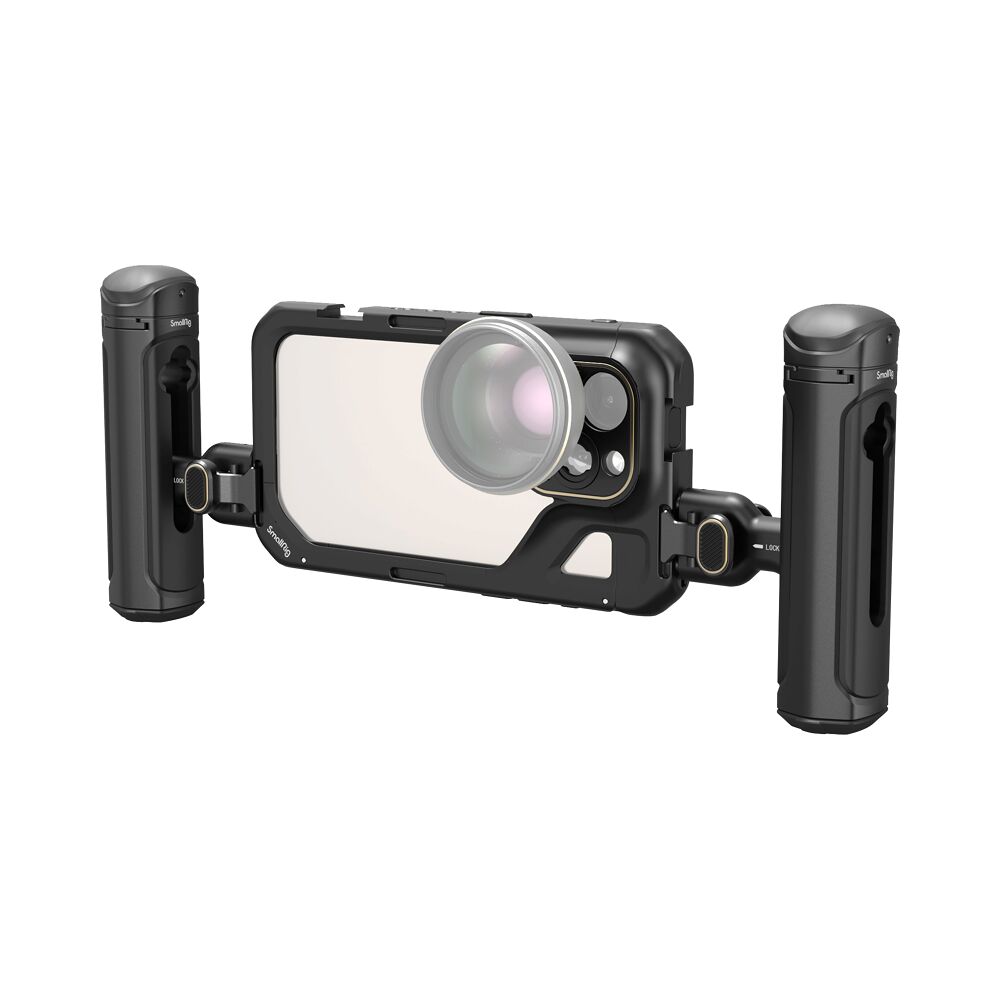 SMALLRIG SmallRig 4397 Mobile Video Kit (Dual Handheld) for iPhone 15 Pro