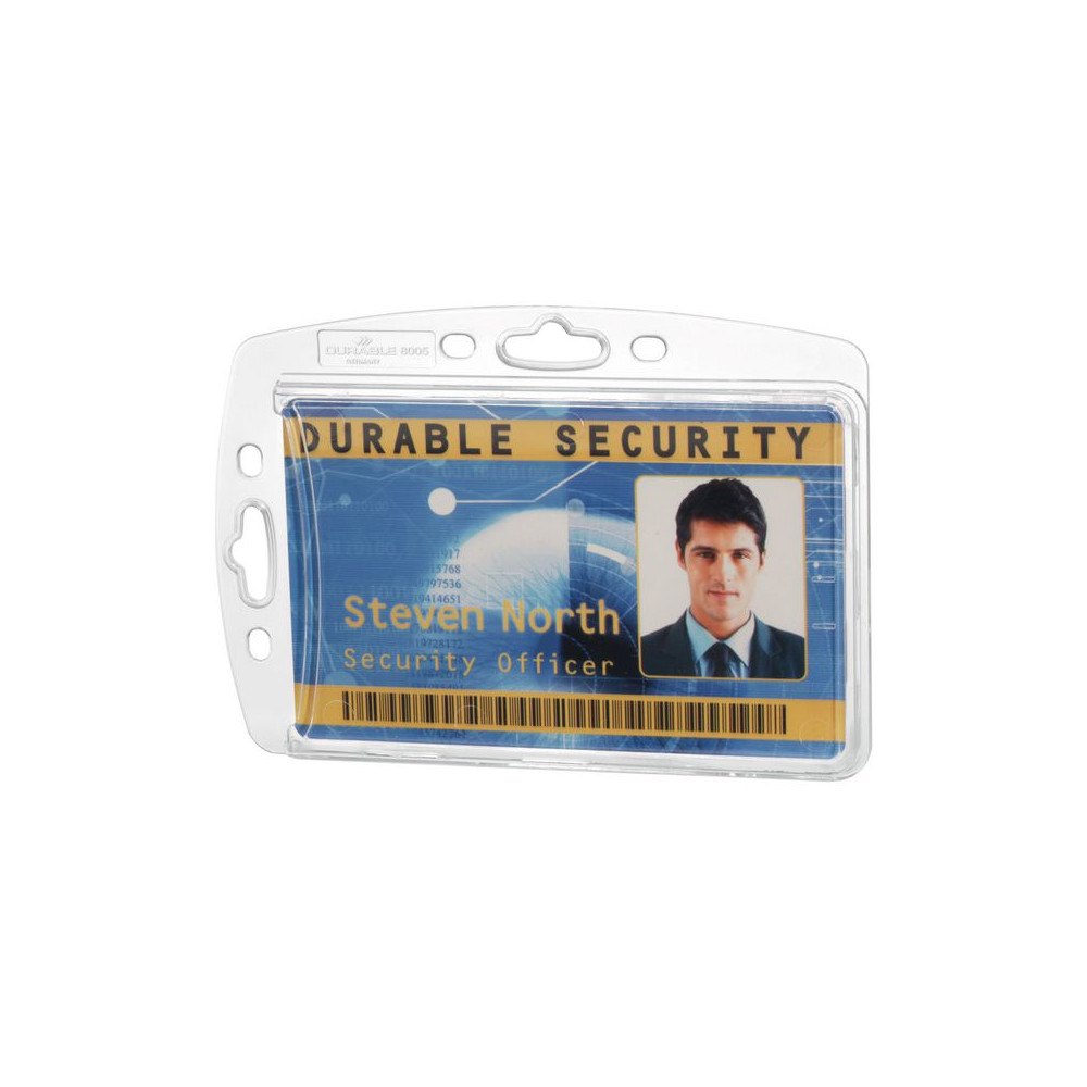 Durable Korthållare DURABLE 1 kort u.fäste 10/fp