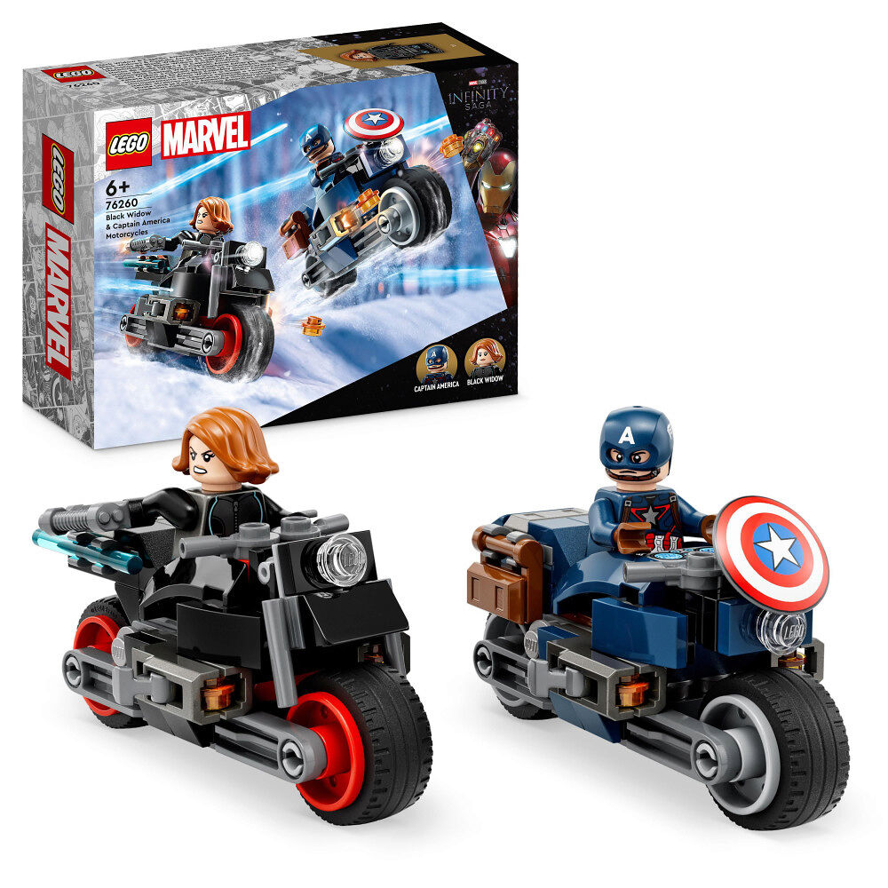 LEGO LEGO® Black Widows & Captain Americas motorcyklar(76260)