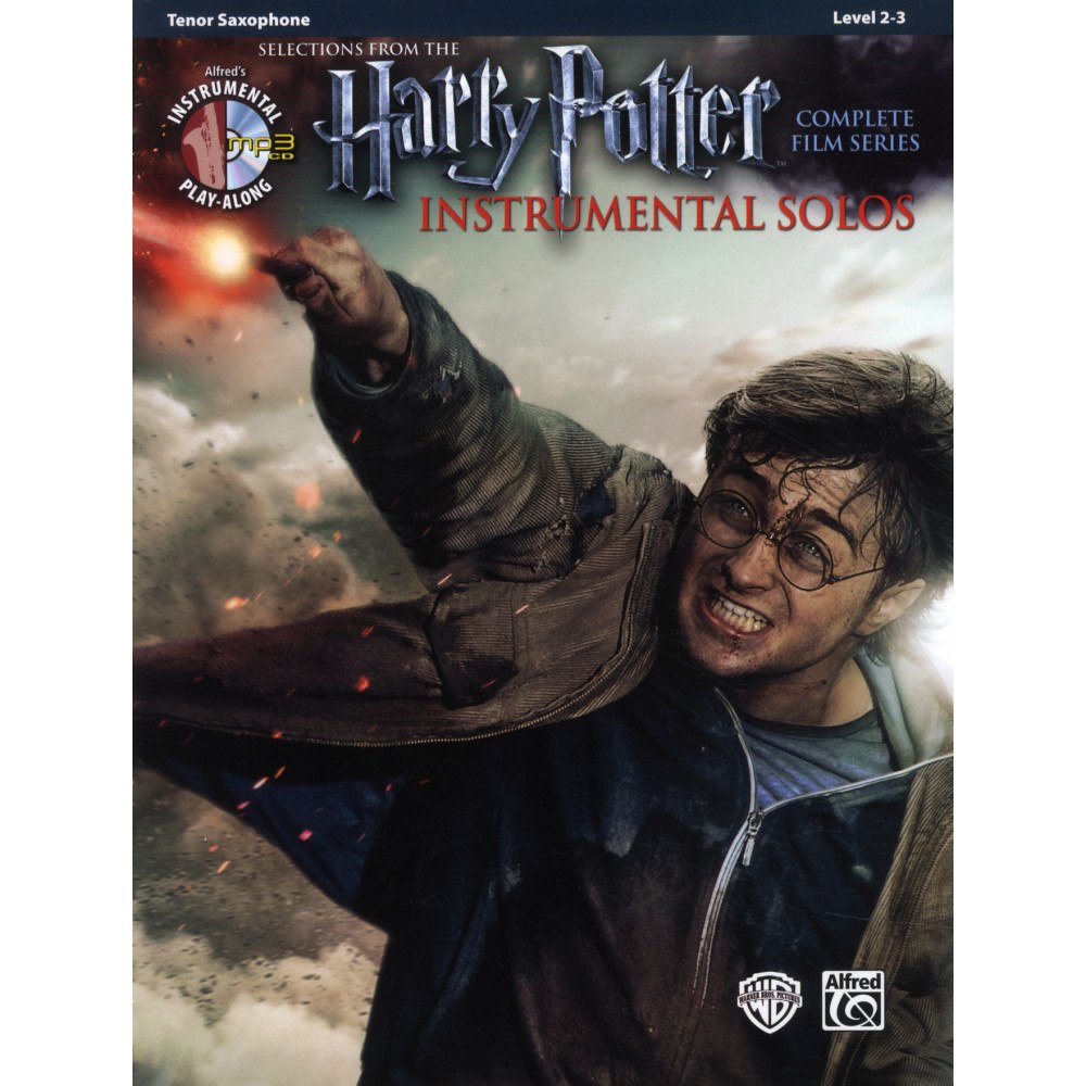 Notfabriken Harry Potter instrumental solos Tenor Sax + CD (häftad, eng)
