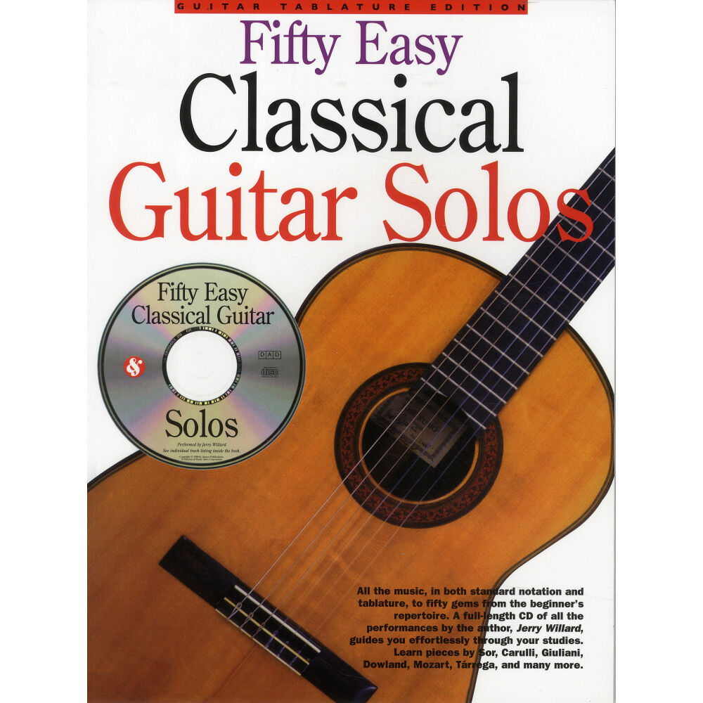 Notfabriken Fifty Easy Classical Guitar Solos (häftad)