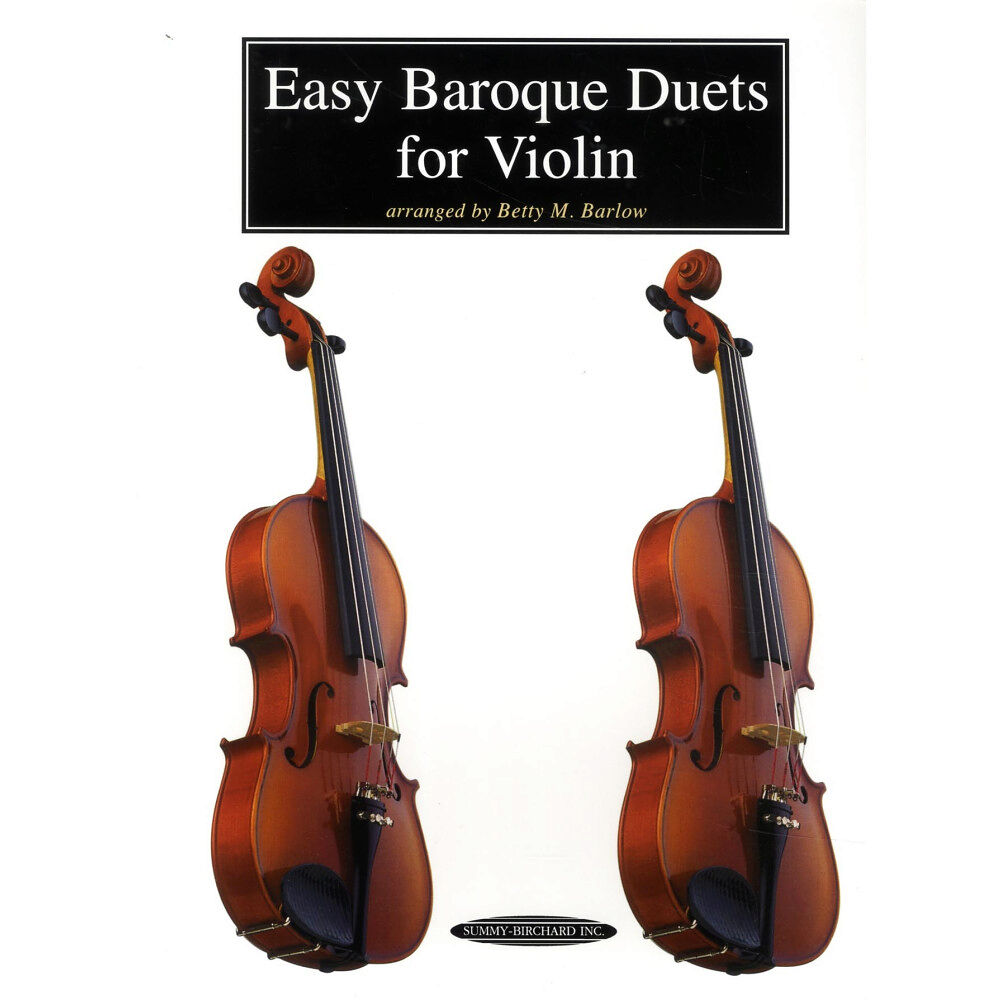 Notfabriken Easy baroque duets for violin (inbunden, eng)