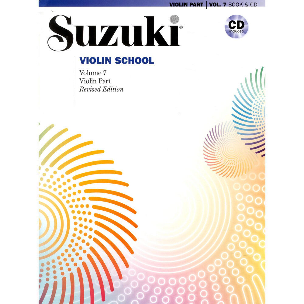 Notfabriken Suzuki violin school book/cd kombo vol 7 (häftad, eng)