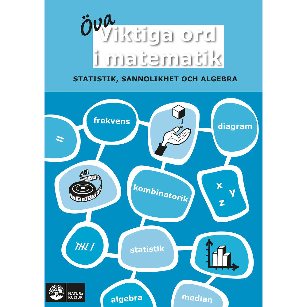 Eva Marand Viktiga ord i matematik Öva Statistik, sannolikhet och algebra (häftad)