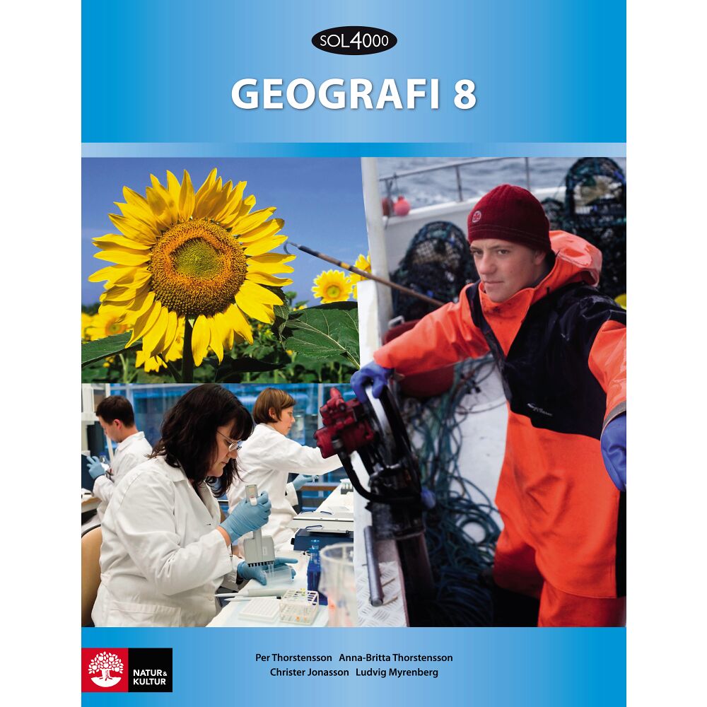 Ludvig Myrenberg SOL 4000 Geografi 8 Elevbok (häftad)
