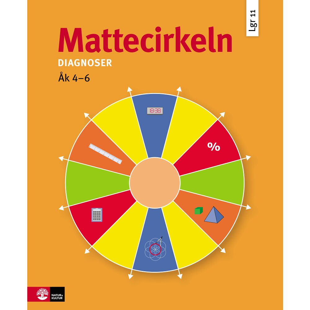 Catherine Bergman Mattecirkeln Lgr11 åk 4-6 (bok)