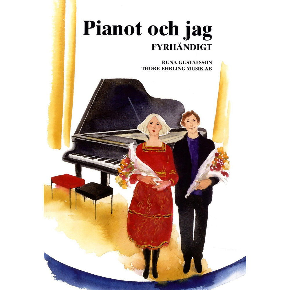 Notfabriken Pianot och jag Fyrhändigt (häftad)