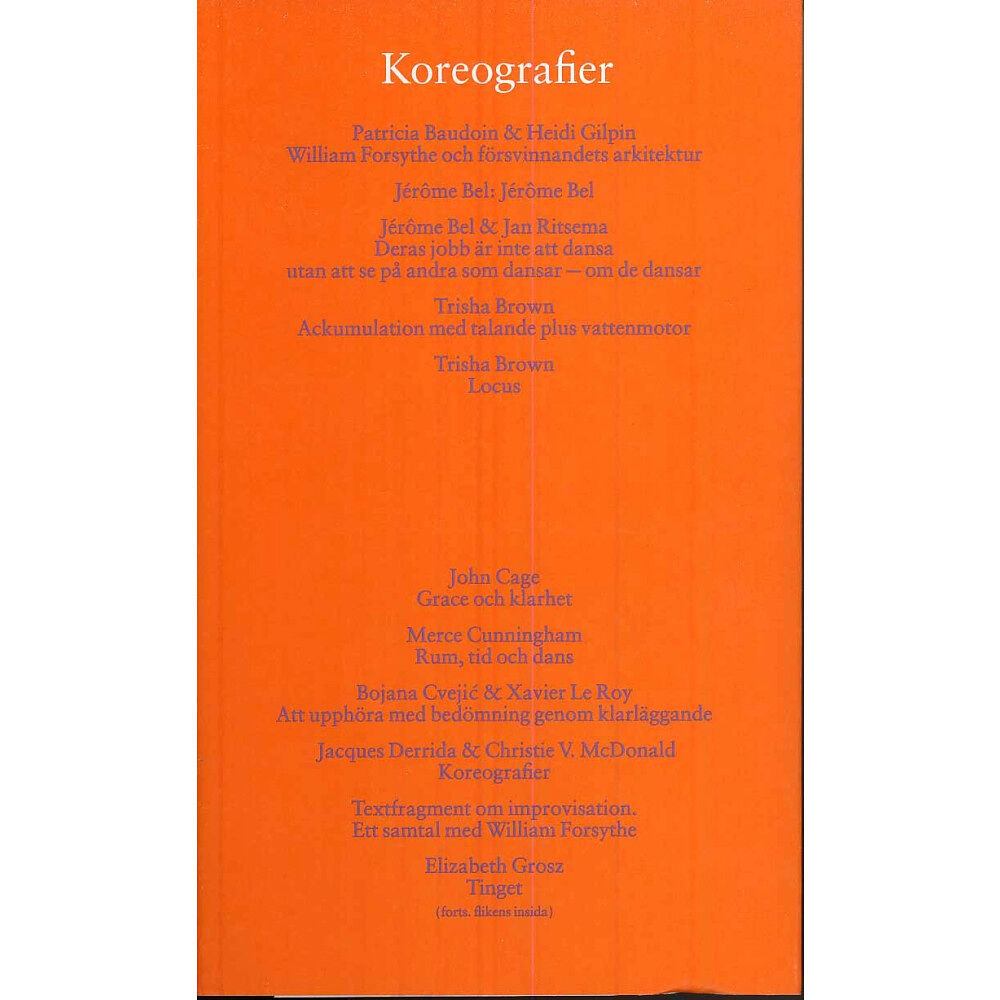Raster förlag Koreografier (häftad)