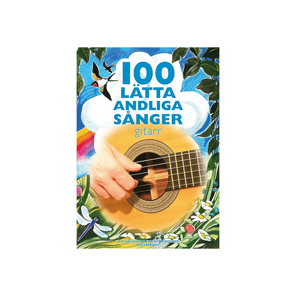 Eddie Strängliden 100 lätta andliga sånger - gitarr (häftad)