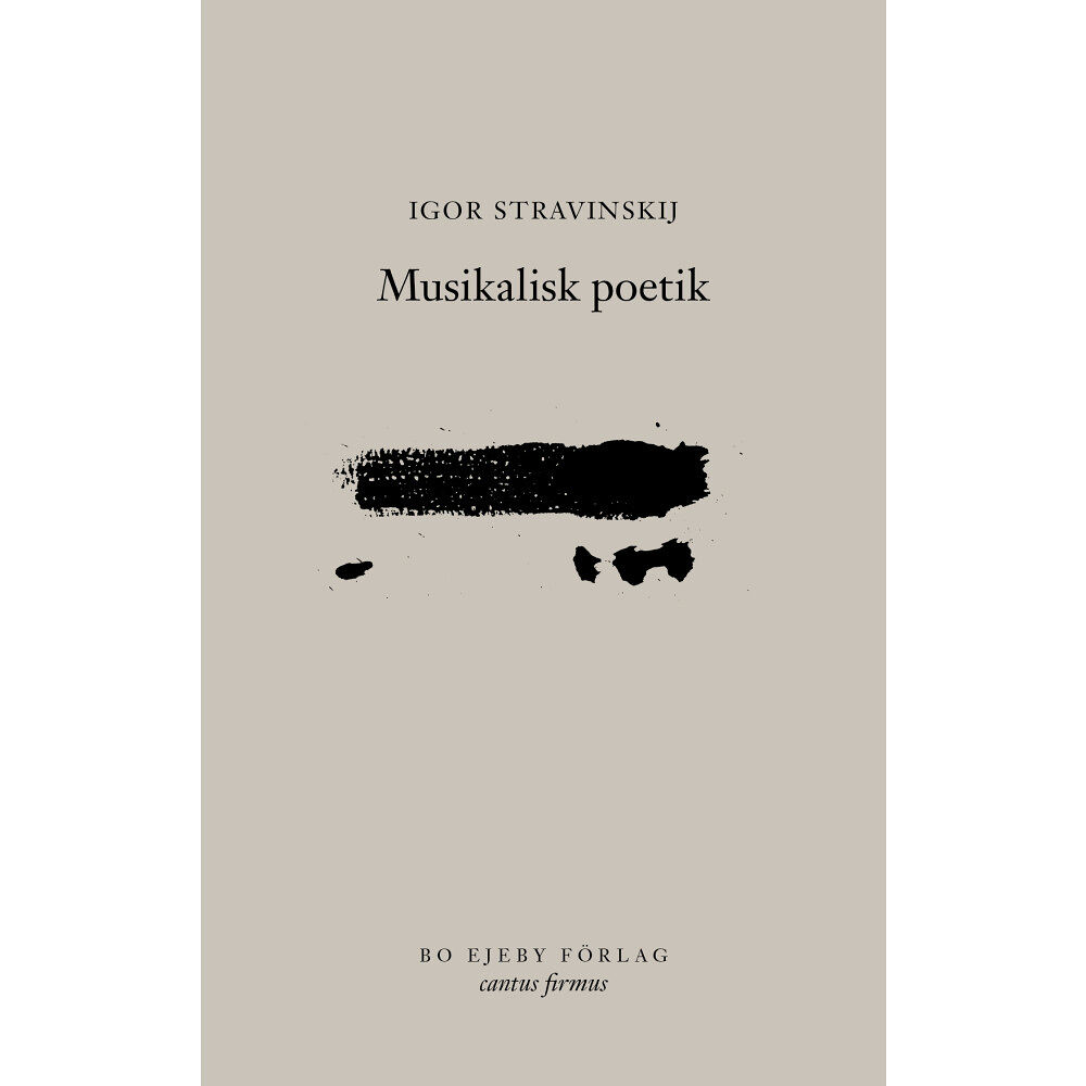 Igor Stravinskij Musikalisk poetik (bok, danskt band)
