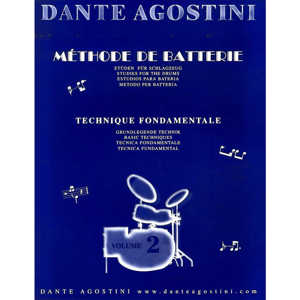 Dante Agostini Methode de Batterie vol 2 (inbunden, fre)