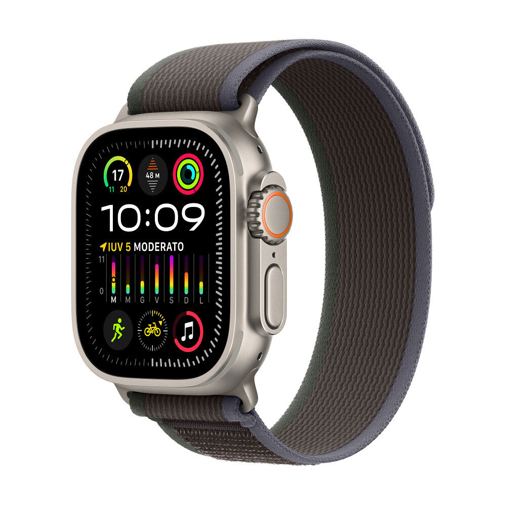 Apple Apple Watch Ultra 2 OLED 49 mm Digital 410 x 502 pixlar Pekskärm 4G Titan GPS