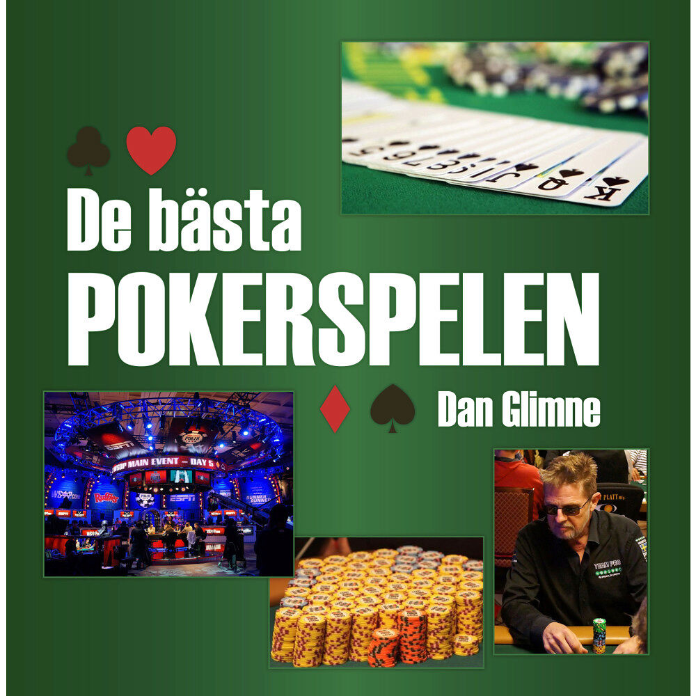 Dan Glimne De bästa pokerspelen (inbunden)