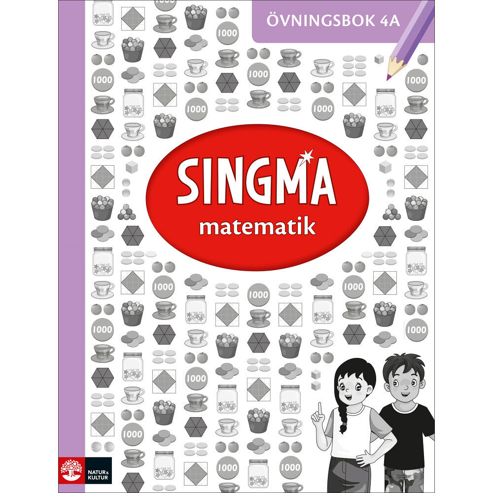 Natur & Kultur Läromedel Singma matematik 4A Övningsbok (häftad)