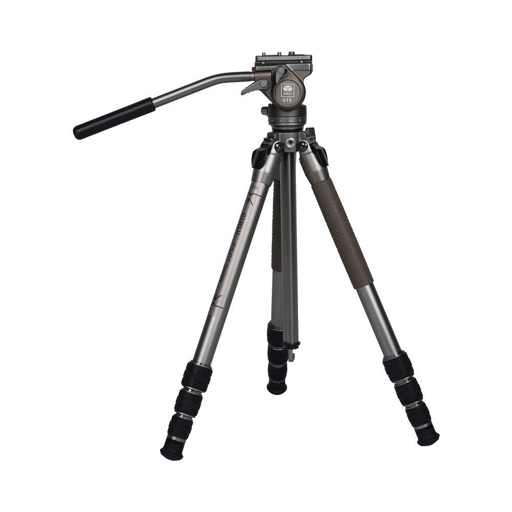 SIRUI Sirui Pilot Series Alu Tripod GT04+GT5 Videohead Grey