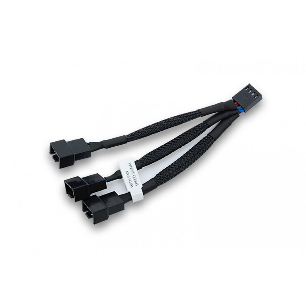 EKWB EK Water Blocks Y-Splitter 3-Fan PWM 0,1 m