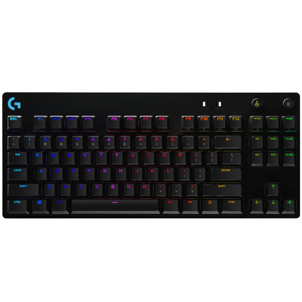 Logitech Logitech G Pro Gaming tangentbord USB Nordic Svart
