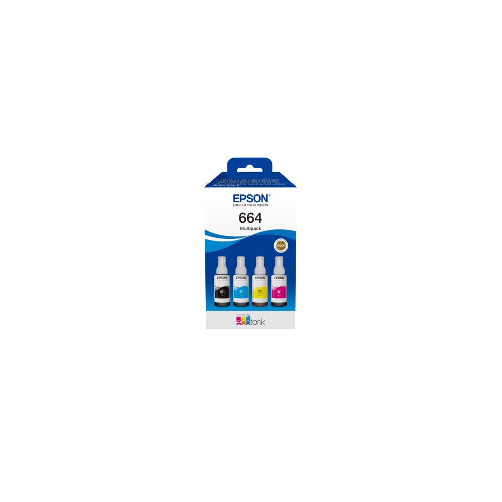 EPSON Epson C13T66464A bläckpatroner 4 styck Kompatibel Svart, Cyan, Magenta, Gul