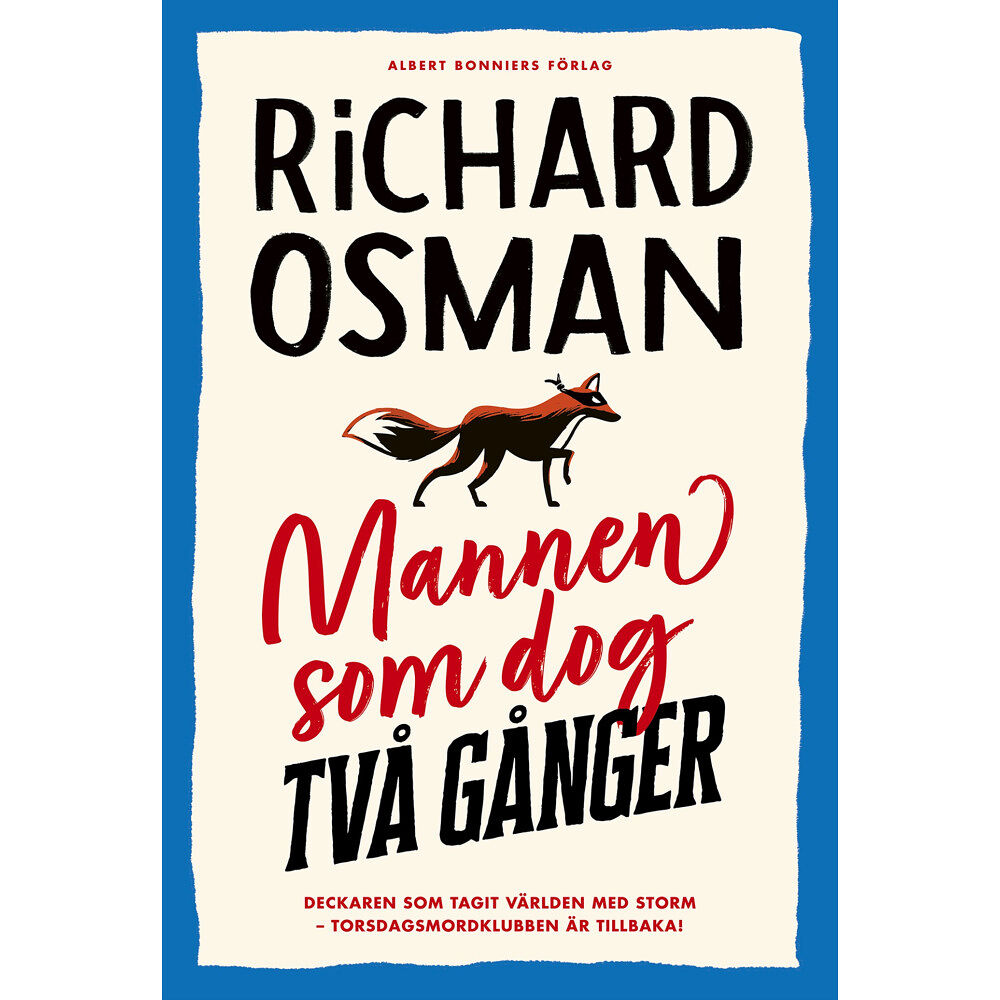 Richard Osman Mannen som dog två gånger (inbunden)