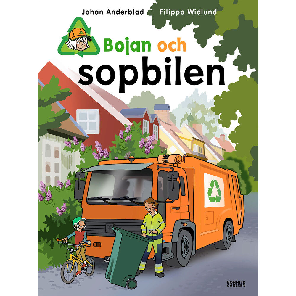 Johan Anderblad Bojan och sopbilen (inbunden)