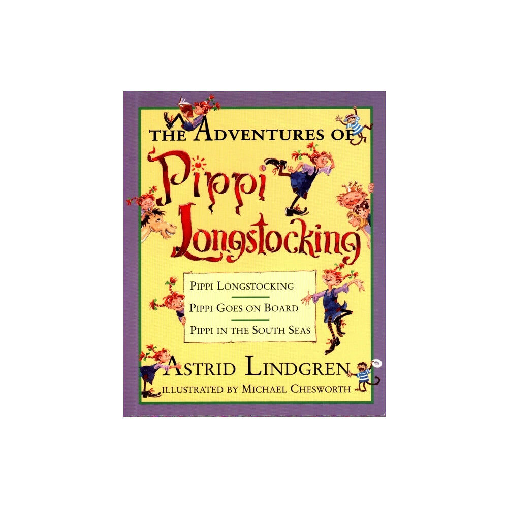 Astrid Lindgren Adventures of Pippi Longstocking (inbunden, eng)