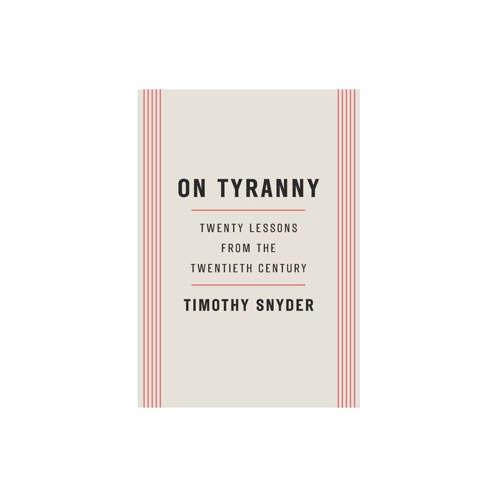 Timothy Snyder On Tyranny (pocket, eng)