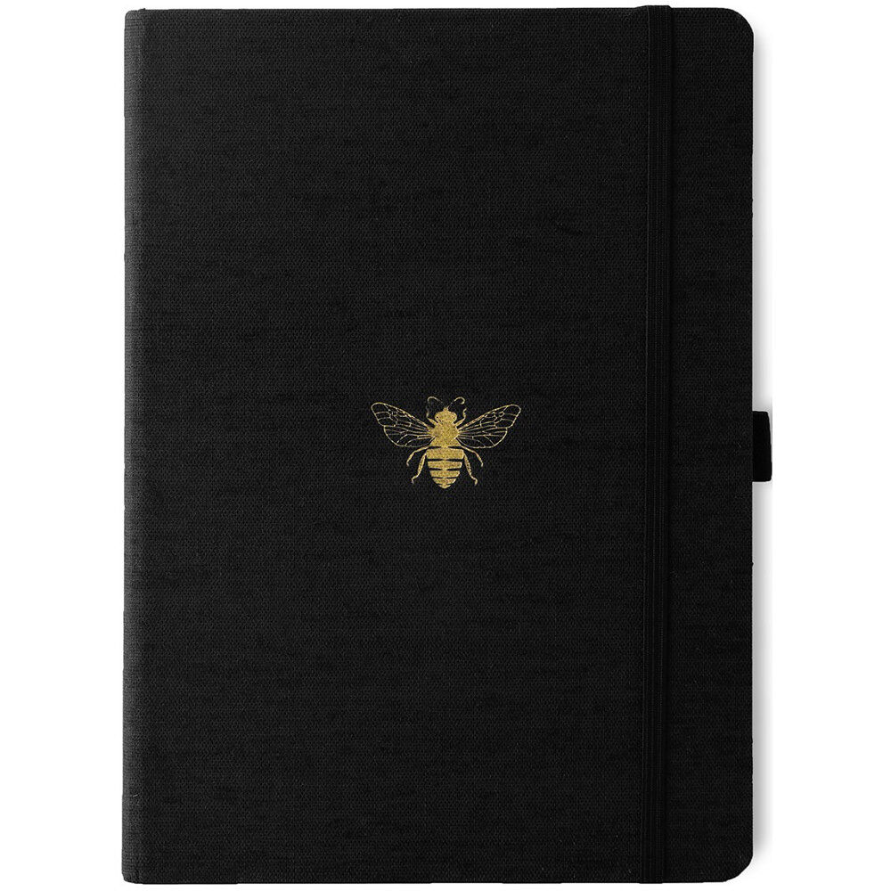 Dingbats*Notebooks LTD Dingbats* Pro B5 Lined - Black Bee Notebook