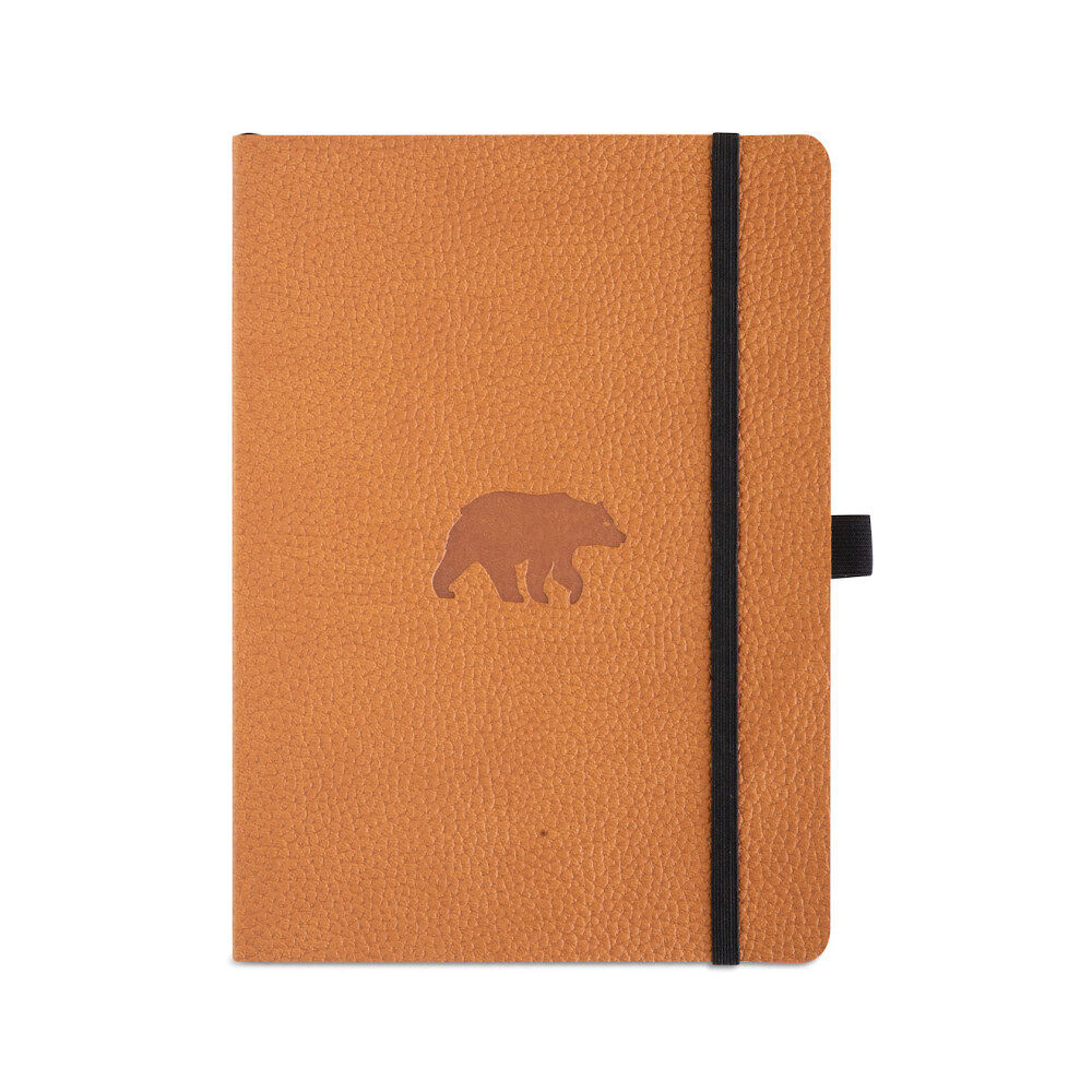 Dingbats*Notebooks LTD Dingbats* Wildlife Soft Cover A5 Lined - Brown Bear Notebook