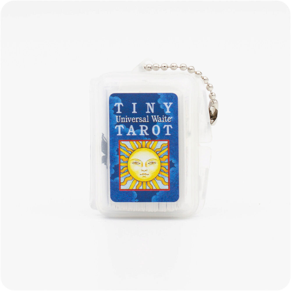 Pamela Smith Keychain, Tiny Tarot (Key Chain + Tiny Universal Waite Tarot