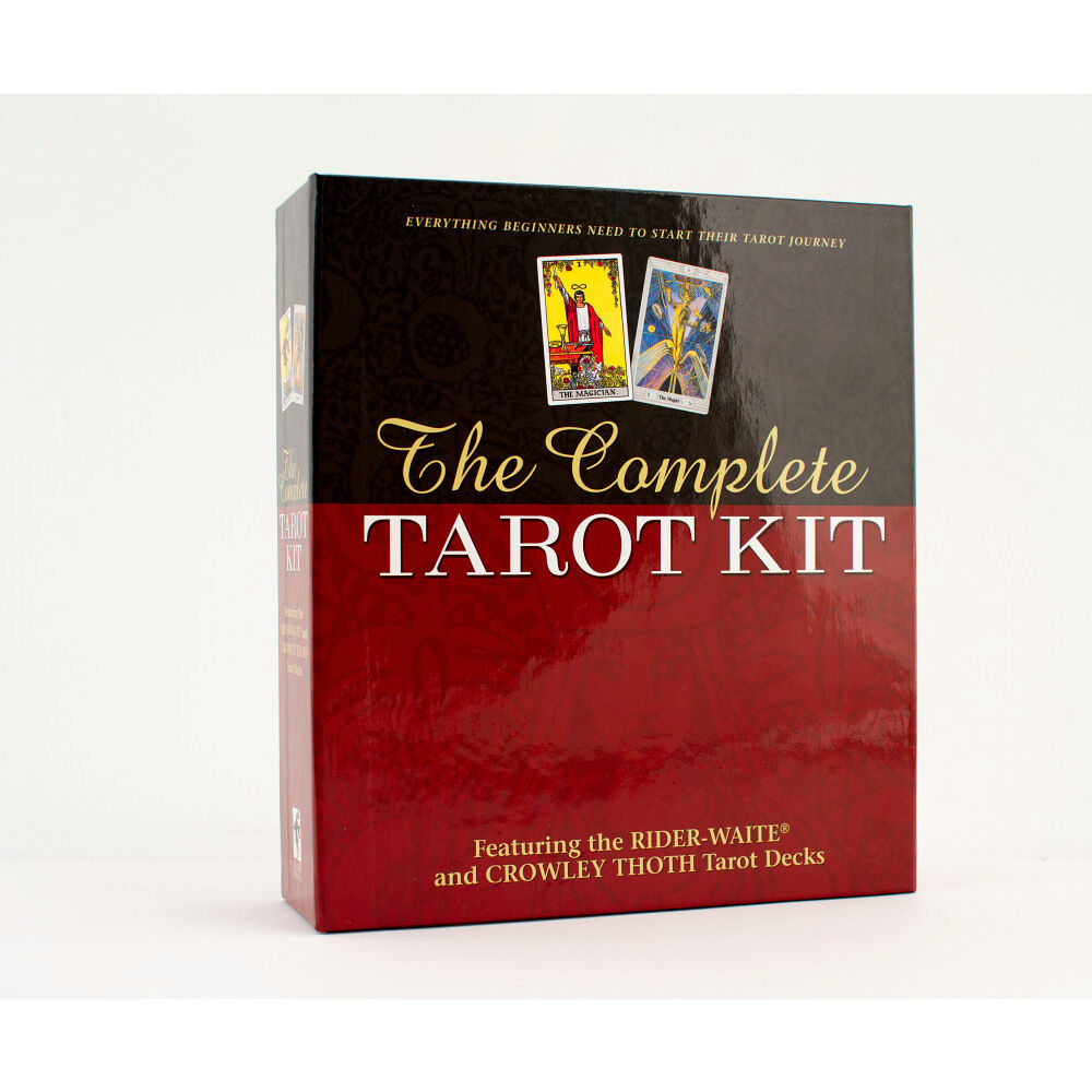 US Games Systems, Inc. Complete Tarot Kit (Rider Deck, Thoth Deck, Book, Journal, Spread Sheet, Chart, Carrying Case)