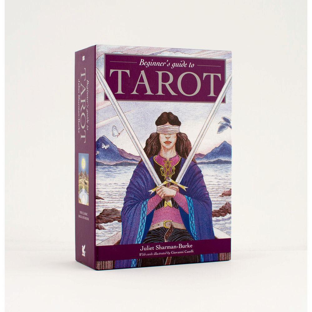 Juliet Sharman-Burke Beginner's guide to tarot deck & book set