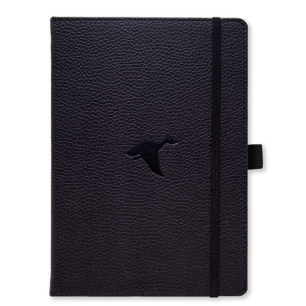 Dingbats*Notebooks LTD Dingbats* Wildlife A5+ Graph - Black Duck Notebook