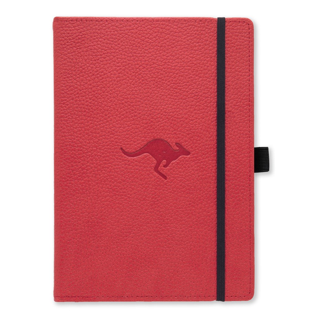 Dingbats*Notebooks LTD Dingbats* Wildlife A5+ Graph - Red Kangaroo Notebook