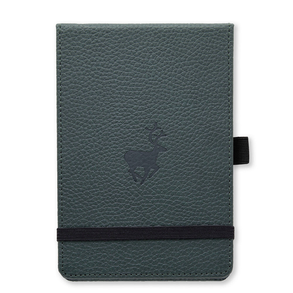 Dingbats*Notebooks LTD Dingbats* Wildlife A6+ Reporter Dotted - Green Deer Notebook