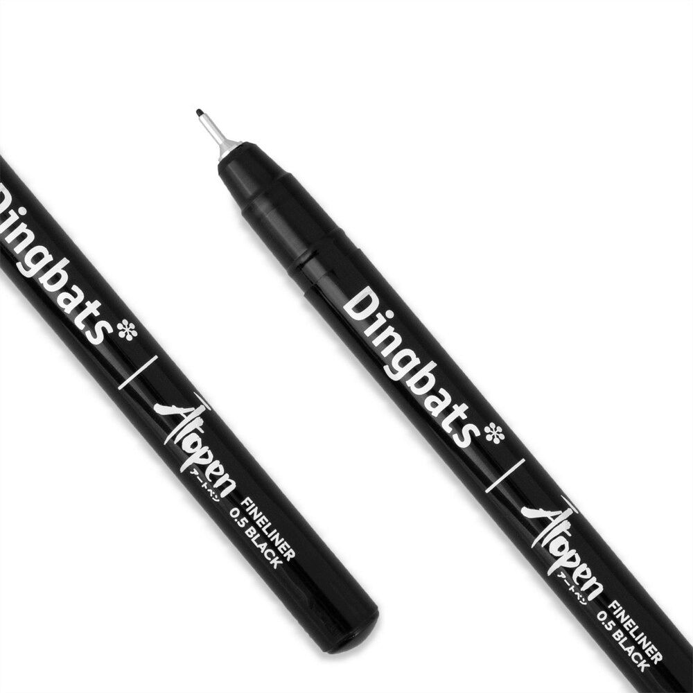 Dingbats* Notebooks Dingbats* Atopen Fineliner - 0.5mm Black