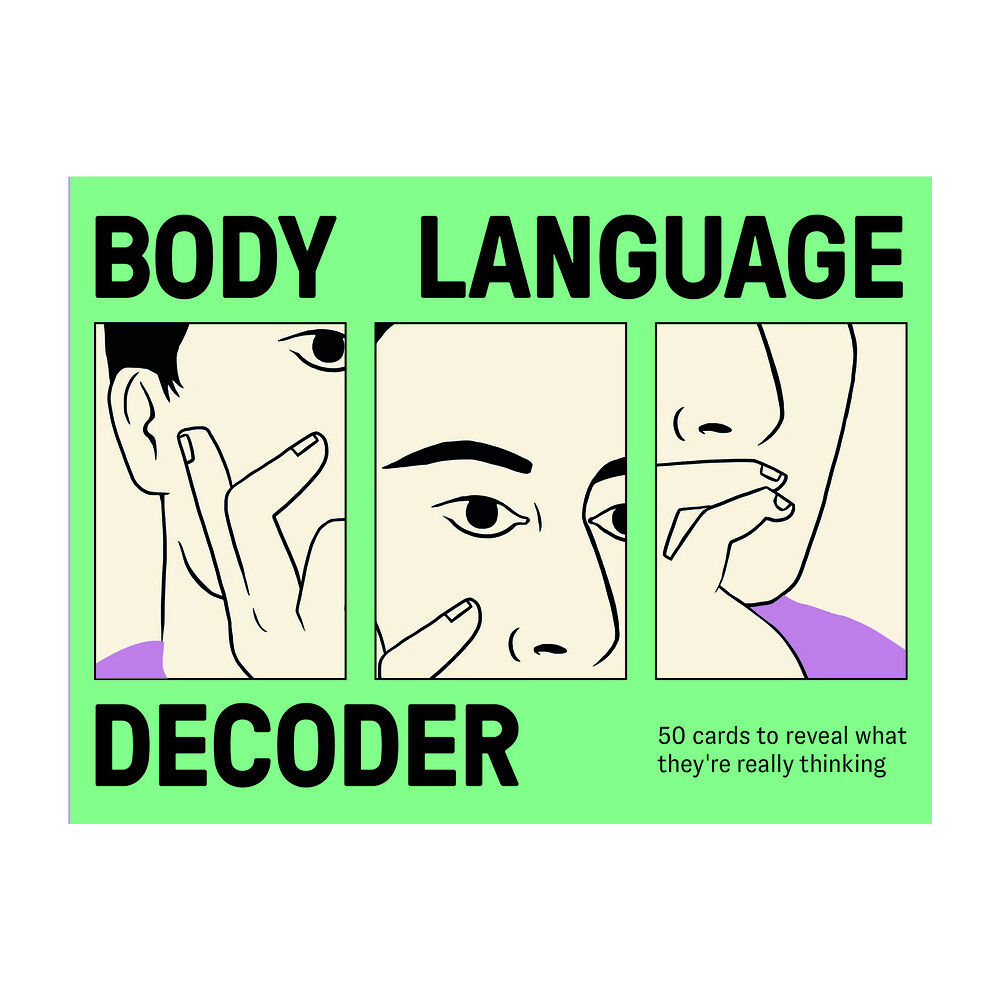 Martin Brooks Body Language Decoder : 50 Cards To Reveal What They'Re Really Thinking