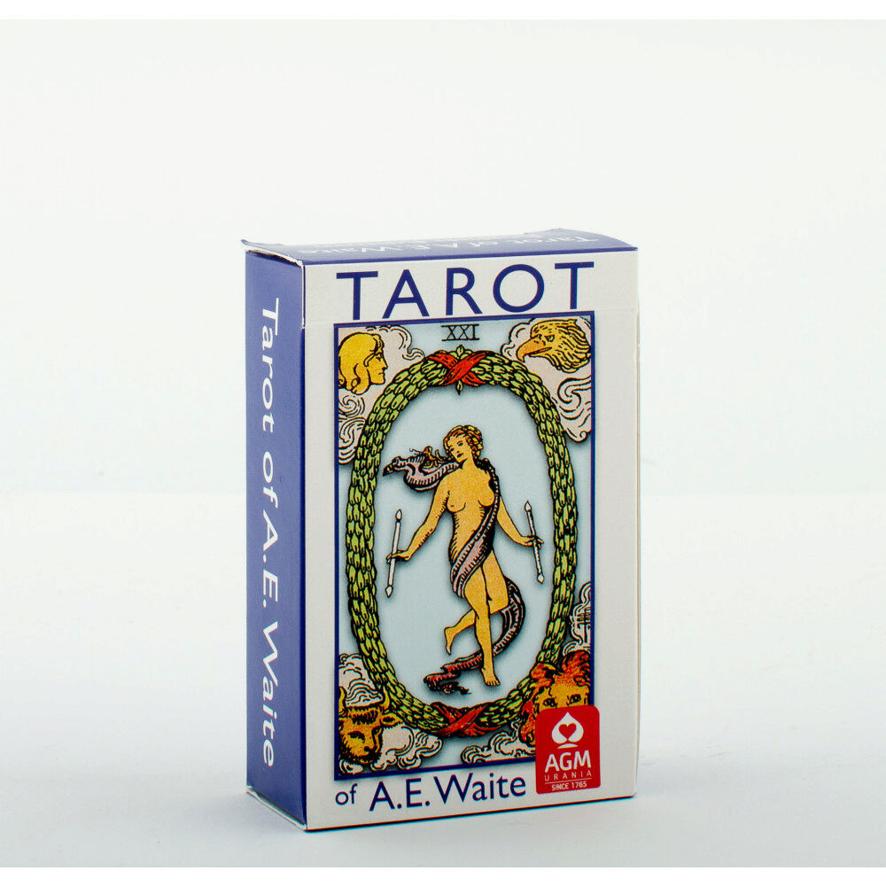 Pamela Colman Smith A.E. Waite Tarot Pocket Blue Edition