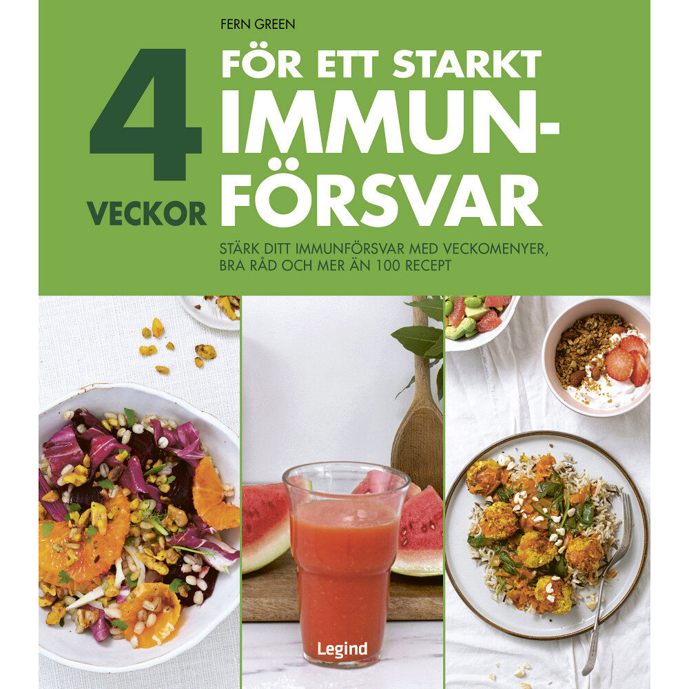 Fern Green 4 veckor för ett starkt immunförsvar (inbunden)