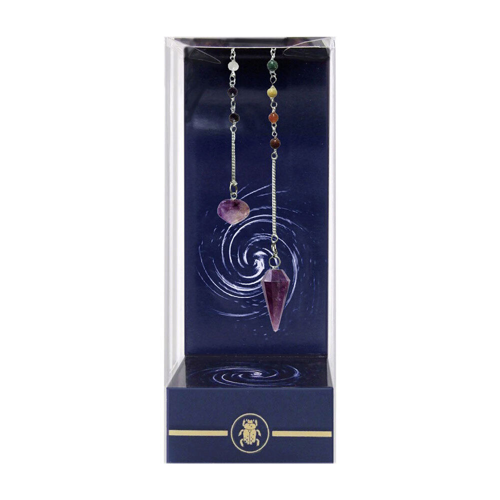 Lo Scarabeo Premium Amethyst Chakra Pendulum