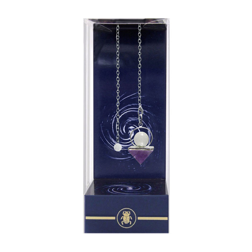 Scarabeo Lo Premium Amethyst Pyramid Pendulum