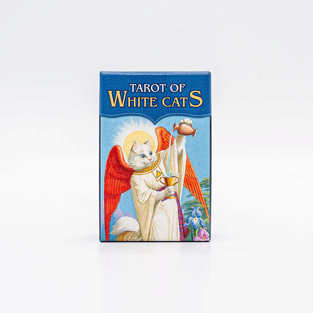 Lo Scarabeo Mini Tarot - White Cats (new edition)