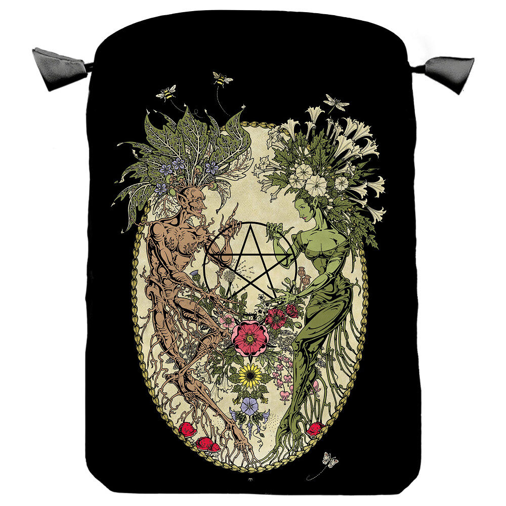 Lo Scarabeo Magickal Botanical - Tarot Bag (satin)