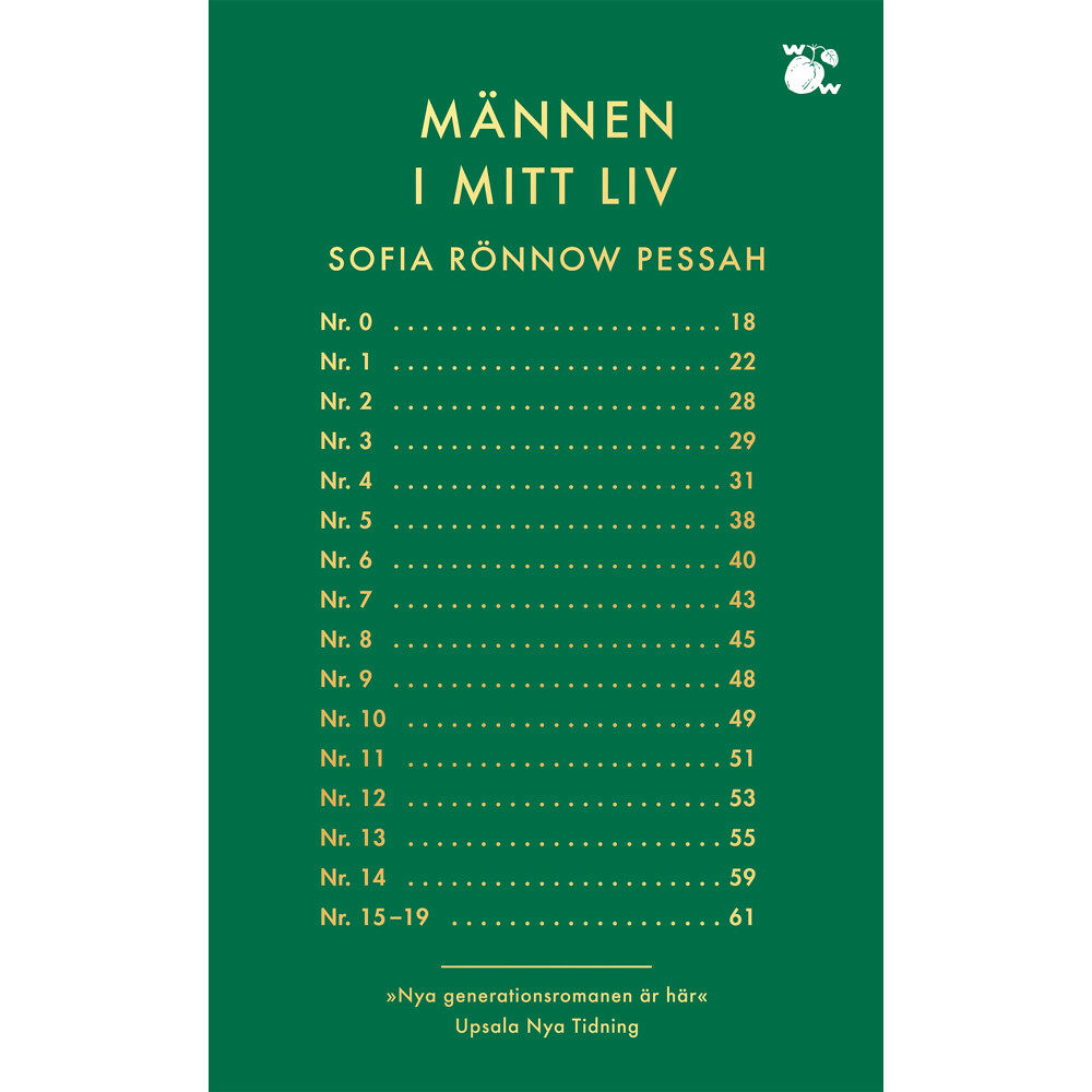 Sofia Rönnow Pessah Männen i mitt liv (pocket)