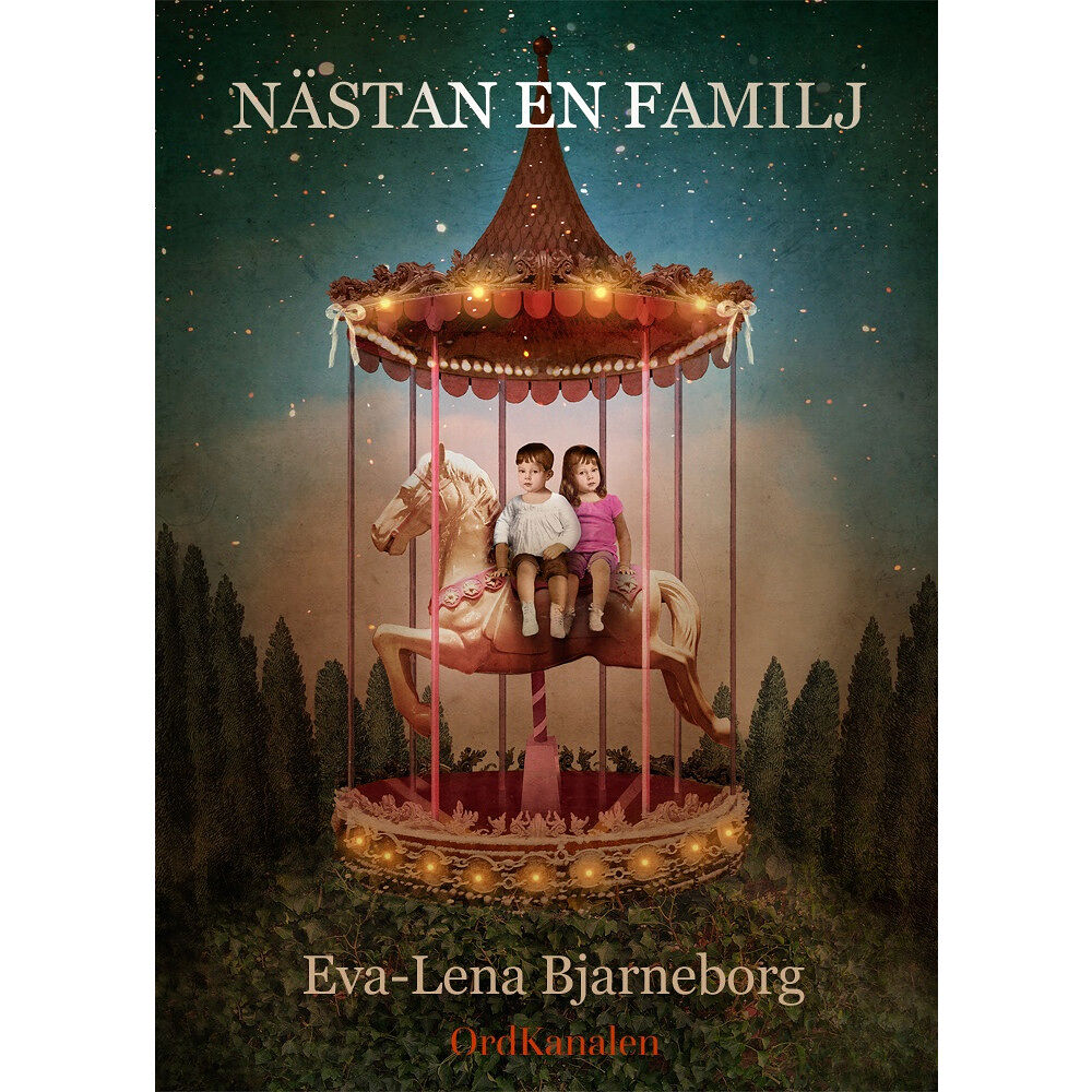 Eva-Lena Bjarneborg Nästan en familj (bok, danskt band)
